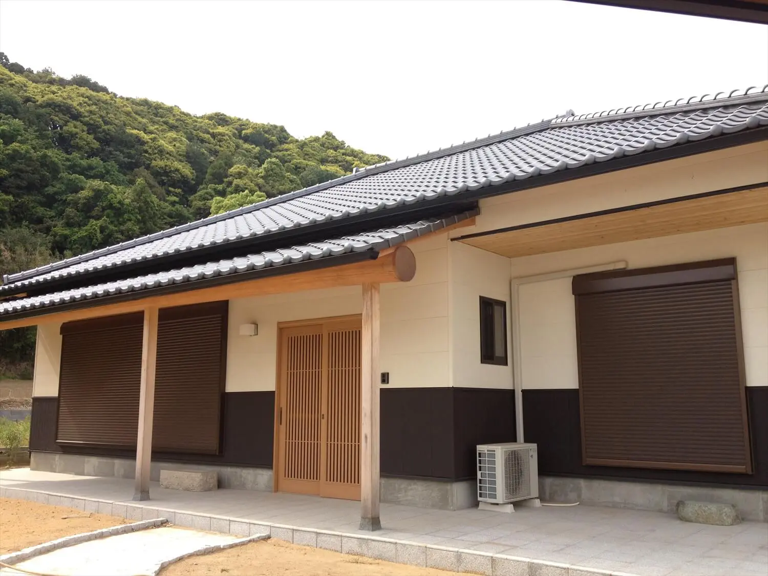 行方市の平屋 純和風の家